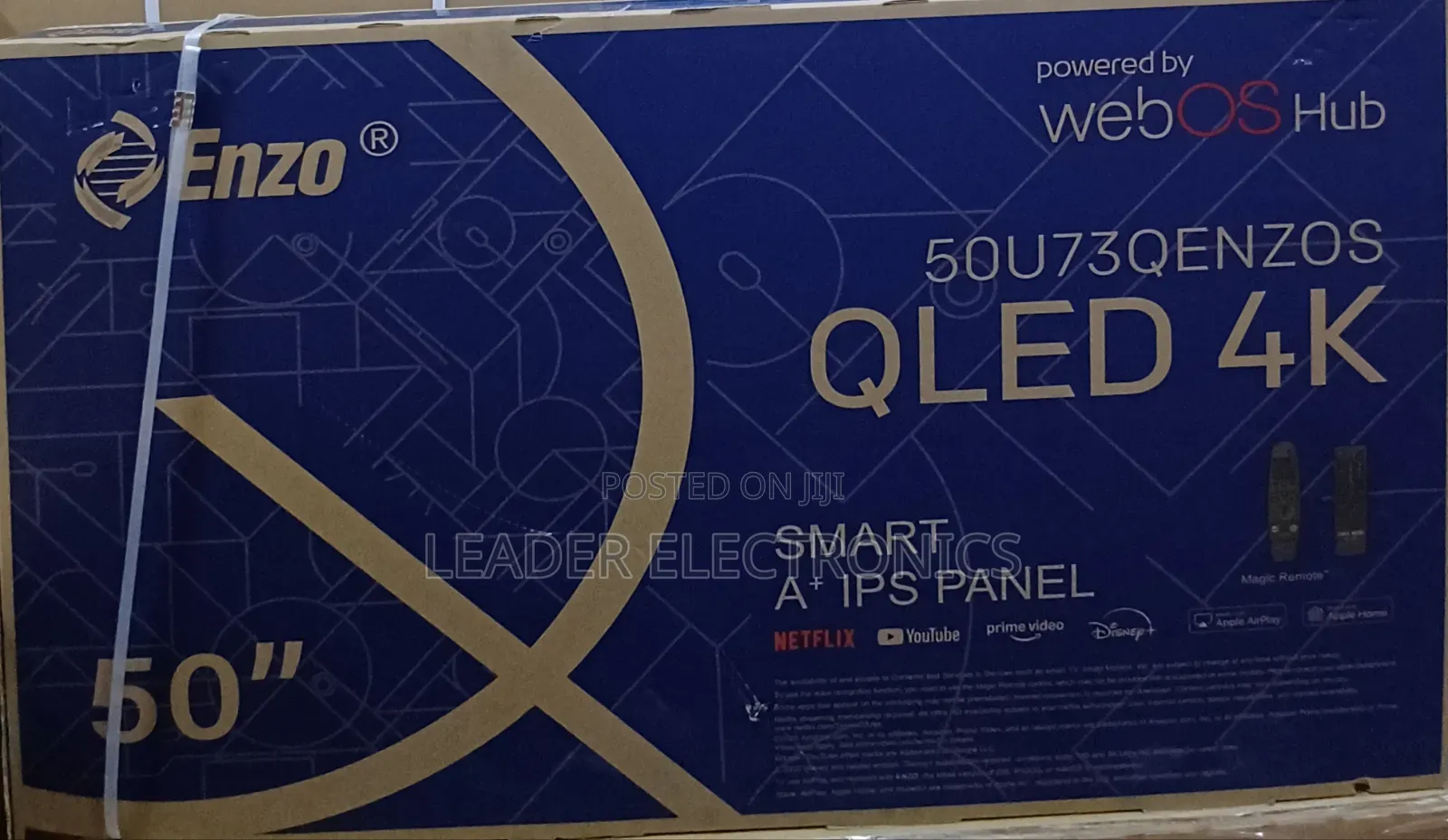 Enzo 50′′ Smart Tv – Webos Hub | Display | Frameless Design