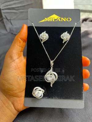 Necklace Earrings and Ring