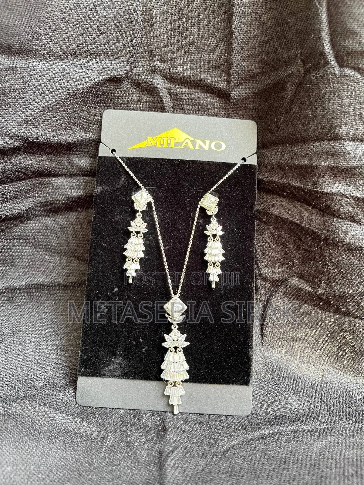 Necklace Earrings and Ring