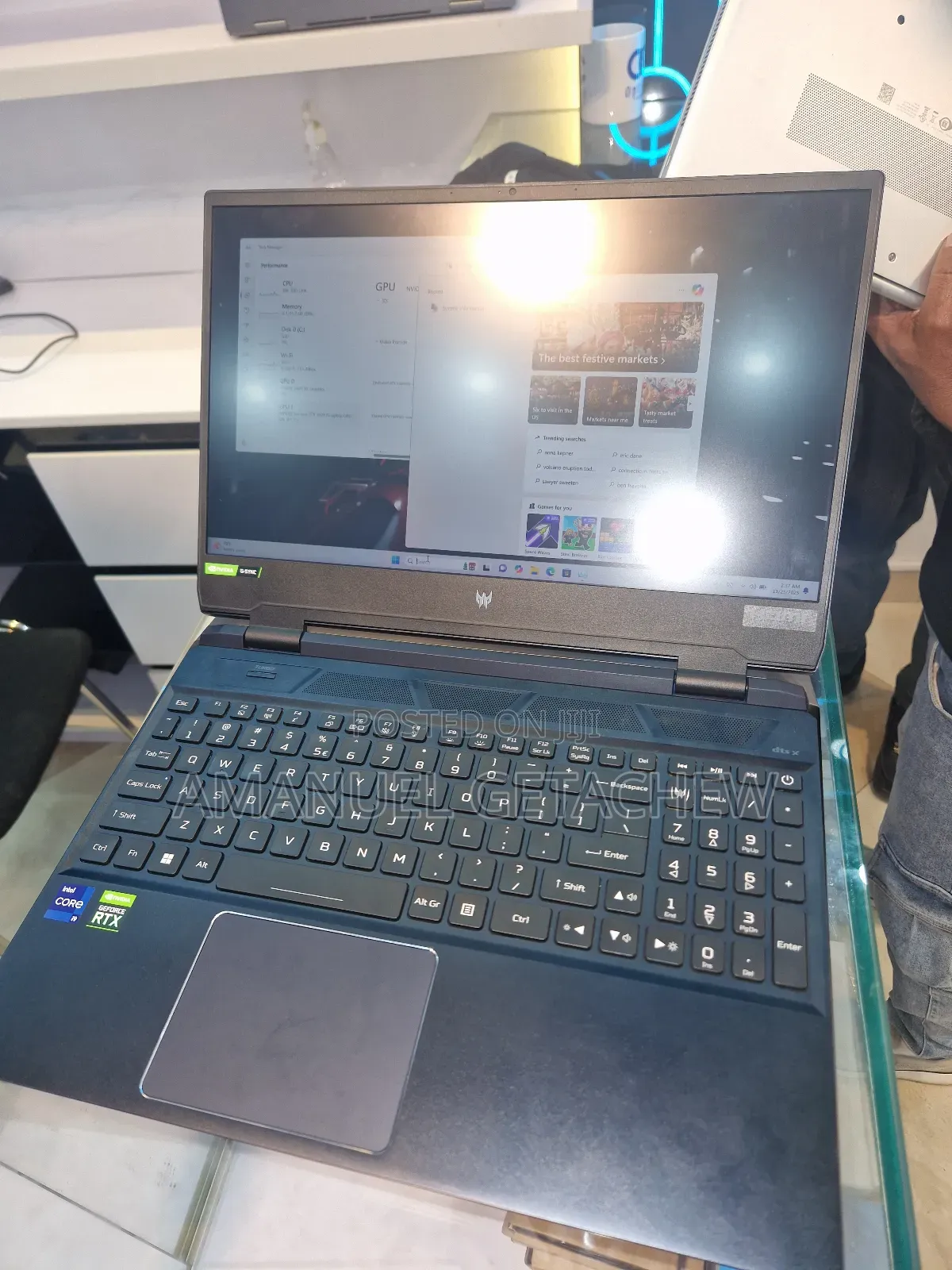 Laptop Acer Predator Helios 300 16GB Intel Core i9 SSD 512GB