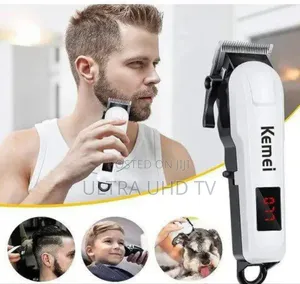 የፀጉር ማሽን Kemei Km-809a Professional Hair Clipper.Features Digital Led