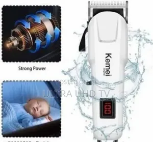 የፀጉር ማሽን Kemei Km-809a Professional Hair Clipper.Features Digital Led