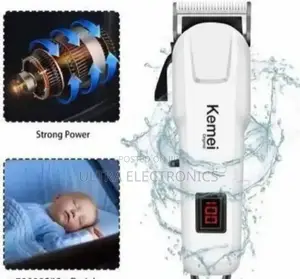 የፀጉር ማሽን Kemei Km-809a Professional Hair Clipper.Features Digital Led