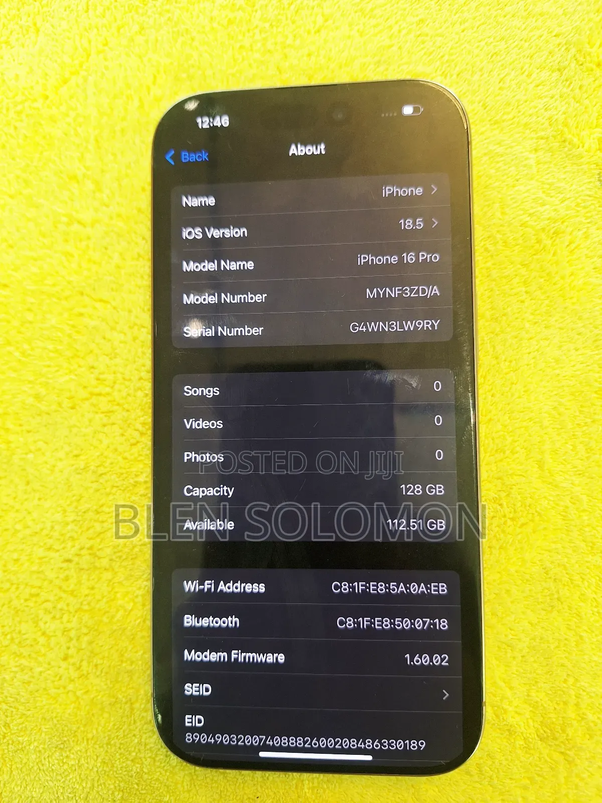 Apple iPhone 16 Pro 256 GB Silver