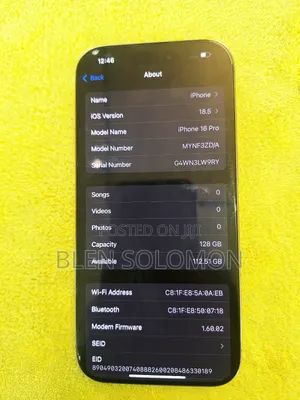 Apple iPhone 16 Pro 256 GB Silver