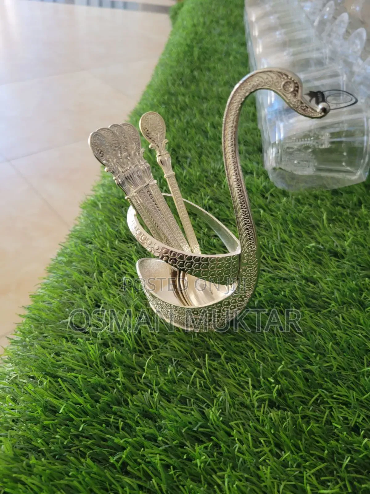 Small Spoons Swan Holder