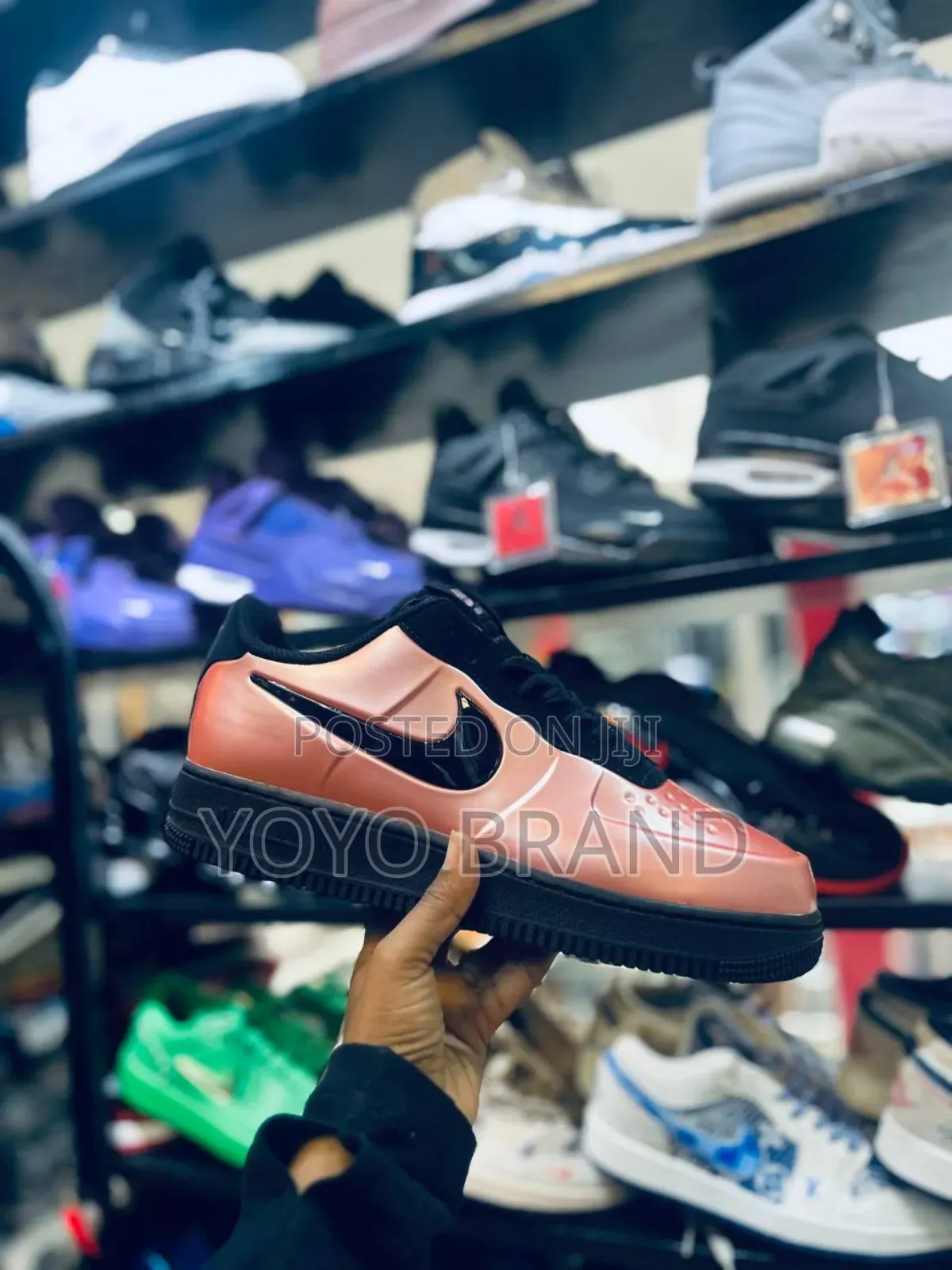 Nike Air Force 1 Foam Posite Pro Cup "Coral Stardust"Fashion Sneaker