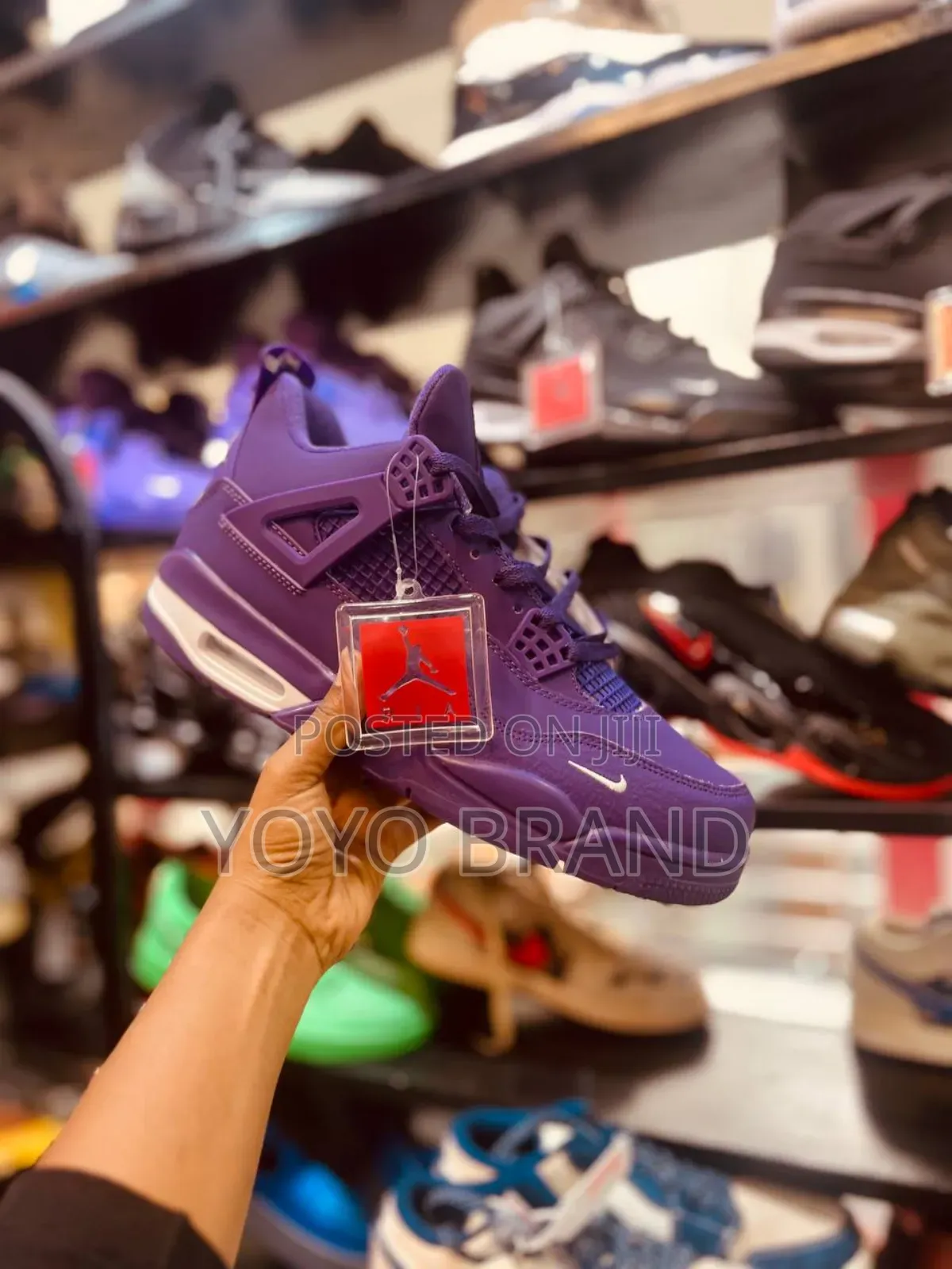 Air Jordan 4 Retro "Canyon Purple"Fashion Sneaker