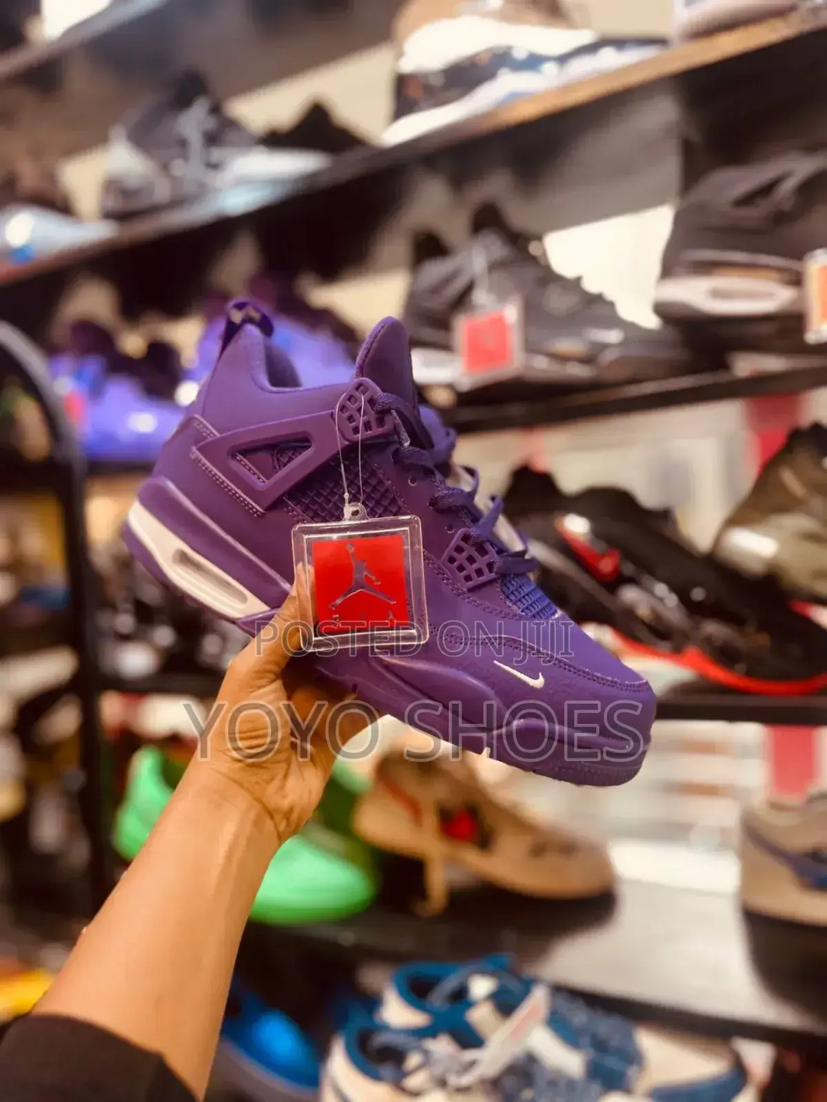 Air Jordan 4 Retro "Canyon Purple"Fashion Sneaker