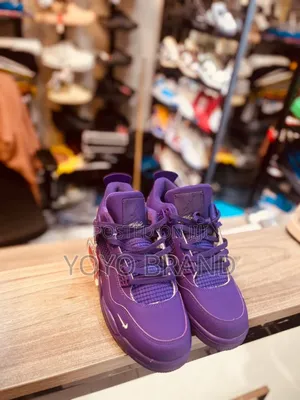 Air Jordan 4 Retro "Canyon Purple"Fashion Sneaker