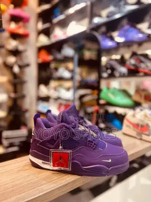 Air Jordan 4 Retro "Canyon Purple"Fashion Sneaker
