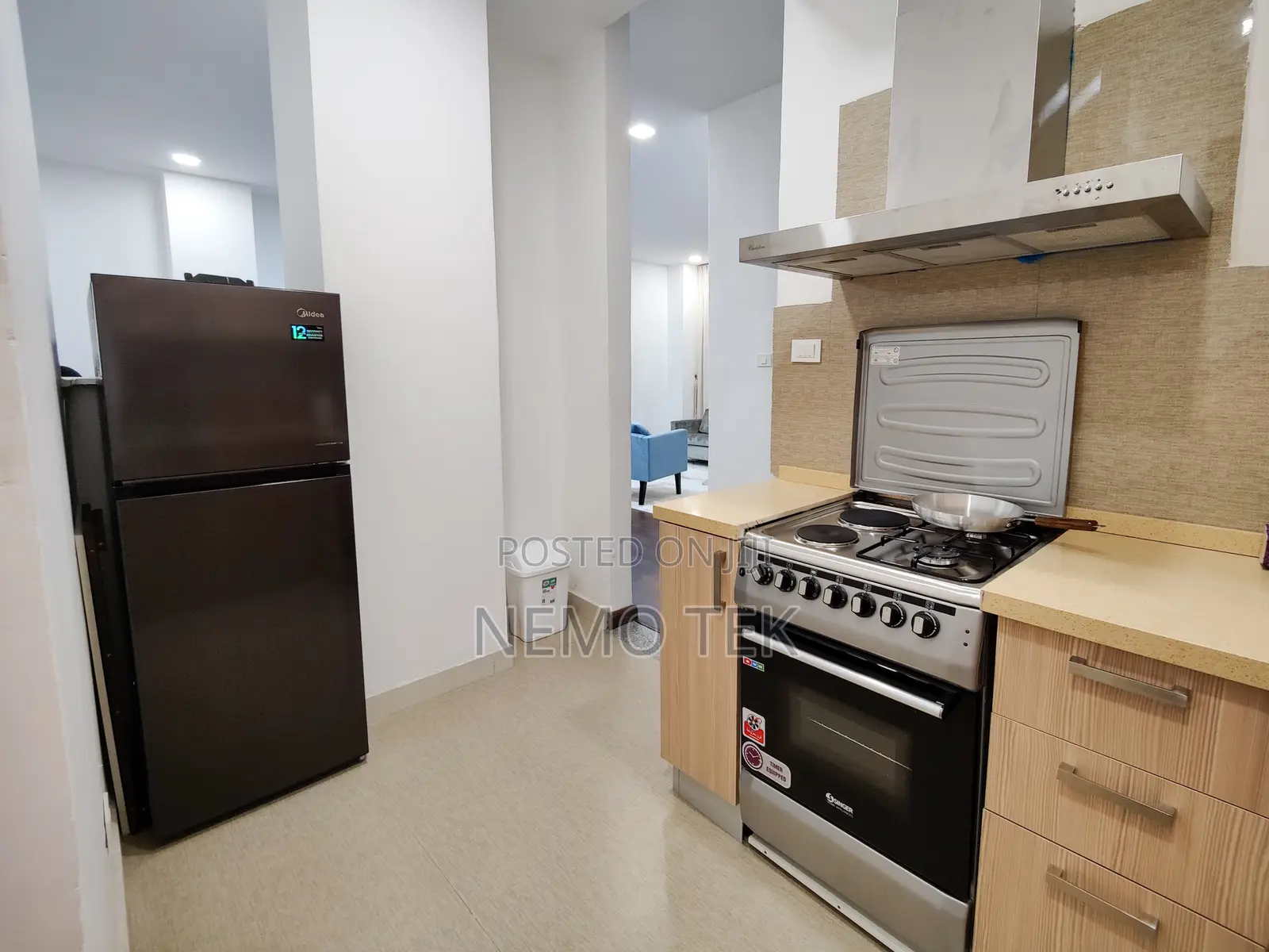 Furnished 3bdrm Apartment in Bole for rent