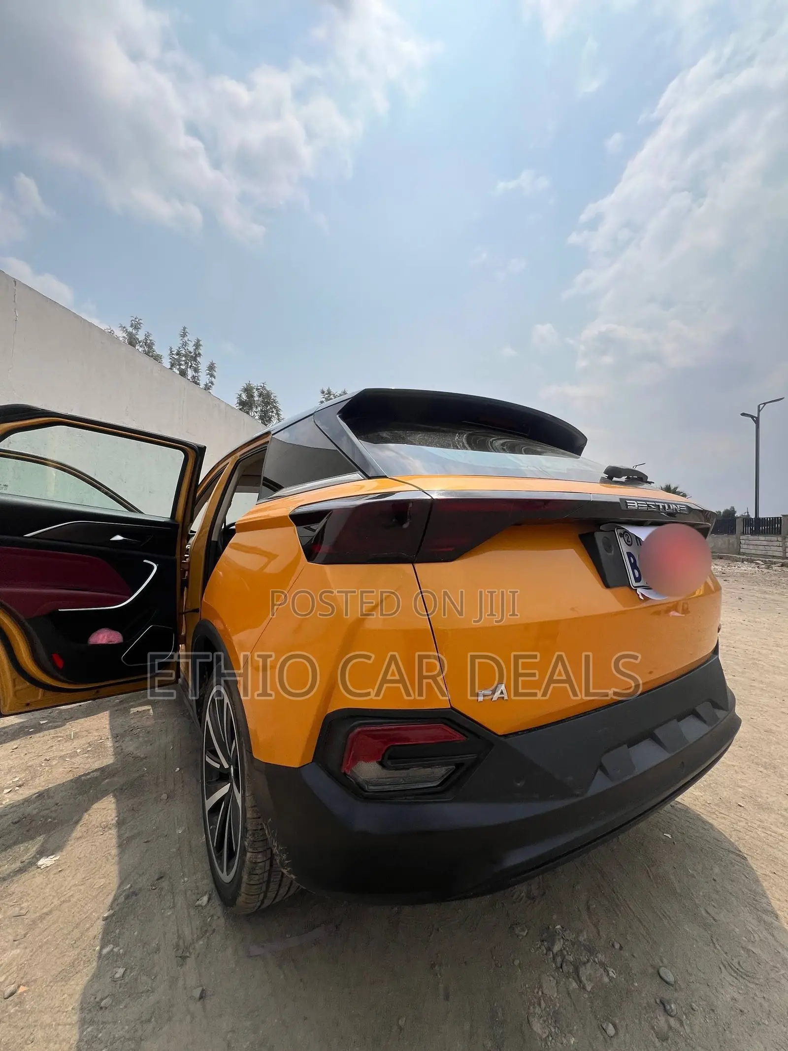 Bestune T77 1.2 FWD 2021 Yellow