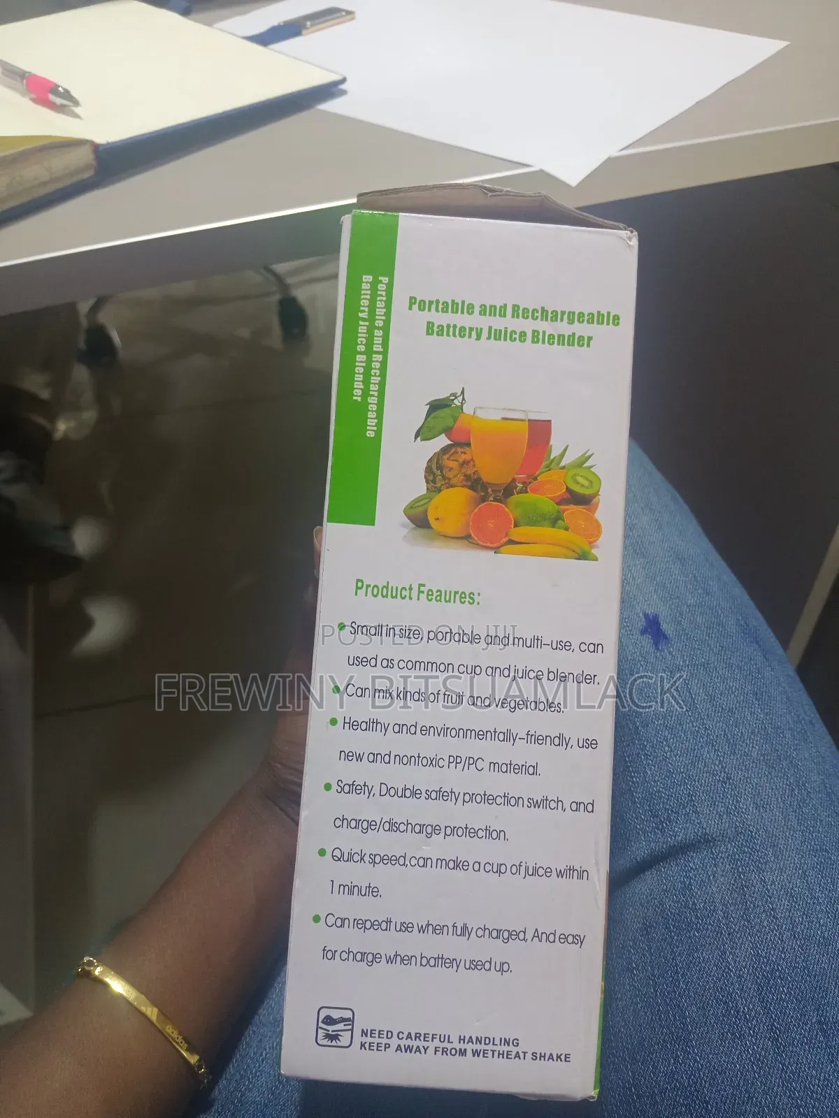 Portable and Rechargeable Blender