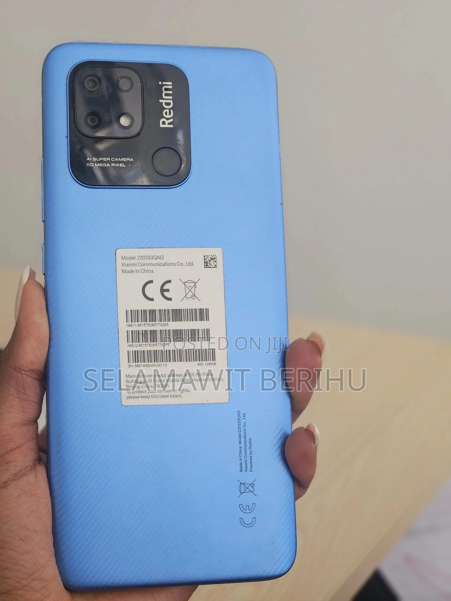 Xiaomi Redmi 10C 128 GB Blue