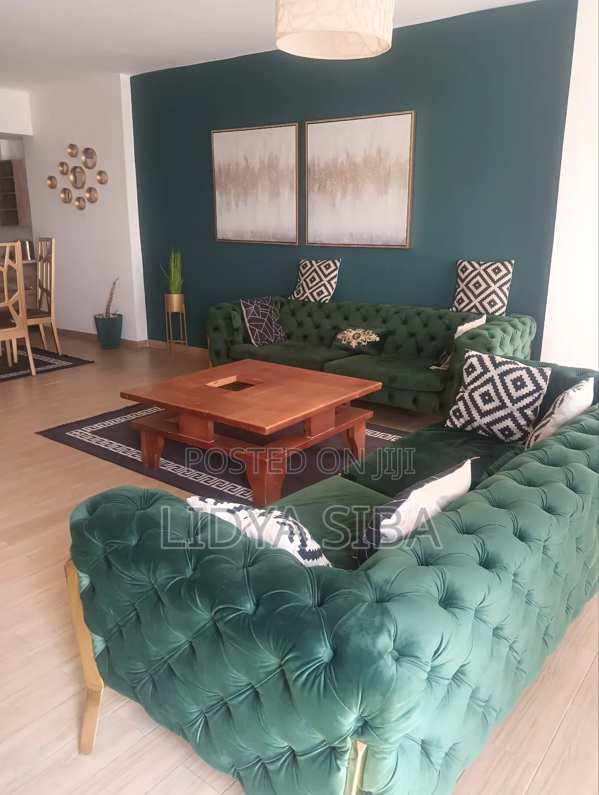 Furnished 3bdrm Apartment in Bole for rent