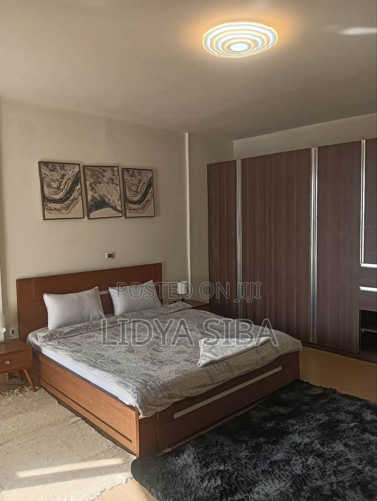 Furnished 3bdrm Apartment in Bole for rent