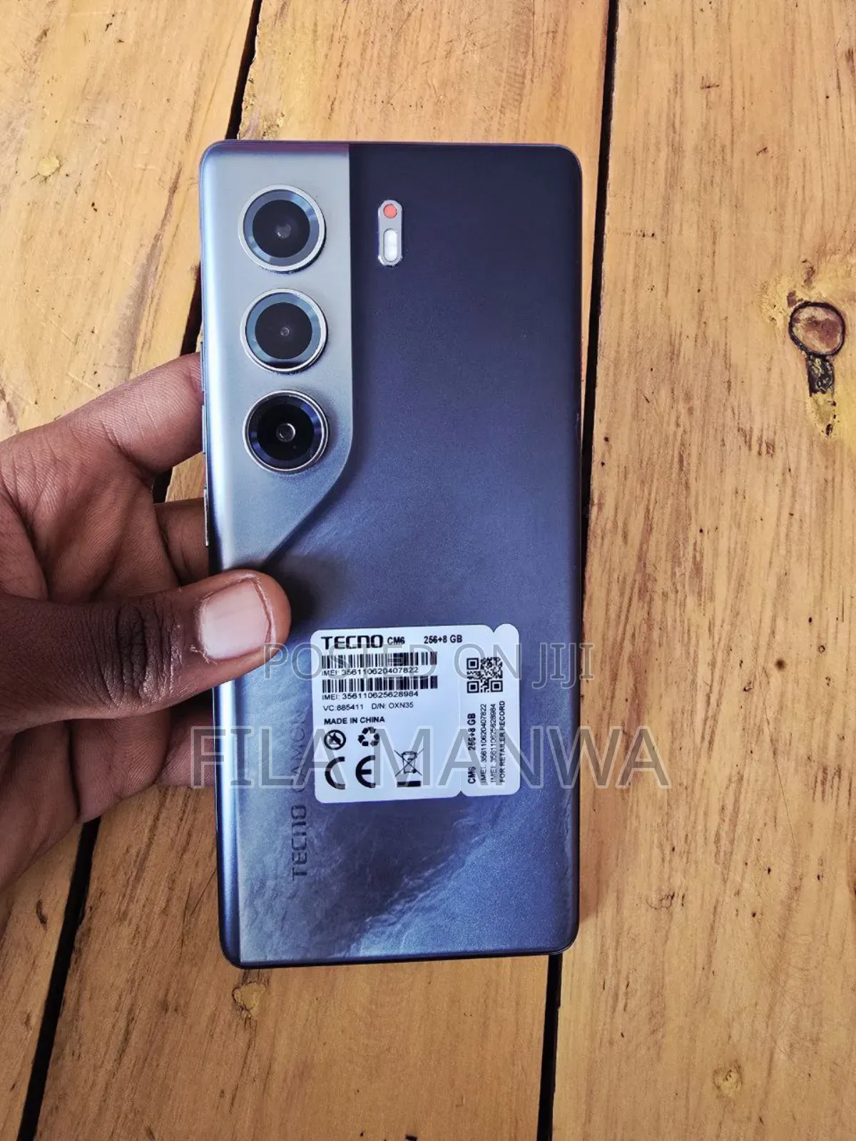 New Tecno Camon 40 Pro 4G 256 GB Gray