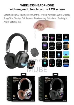 Akz-620bt Smart Wireless Headset (Touch Screen Edition)