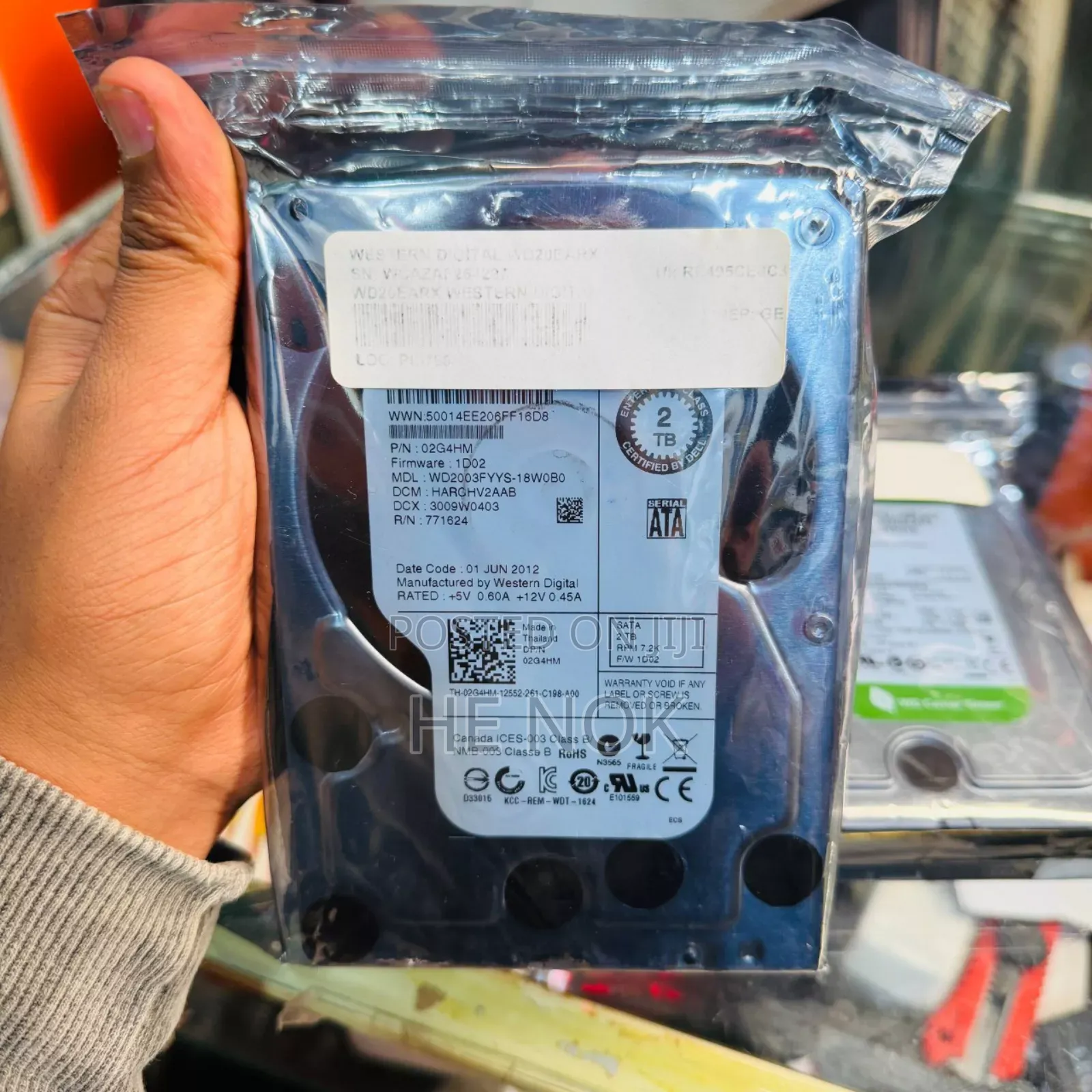2tb Video Hard Disk Wd and Dell