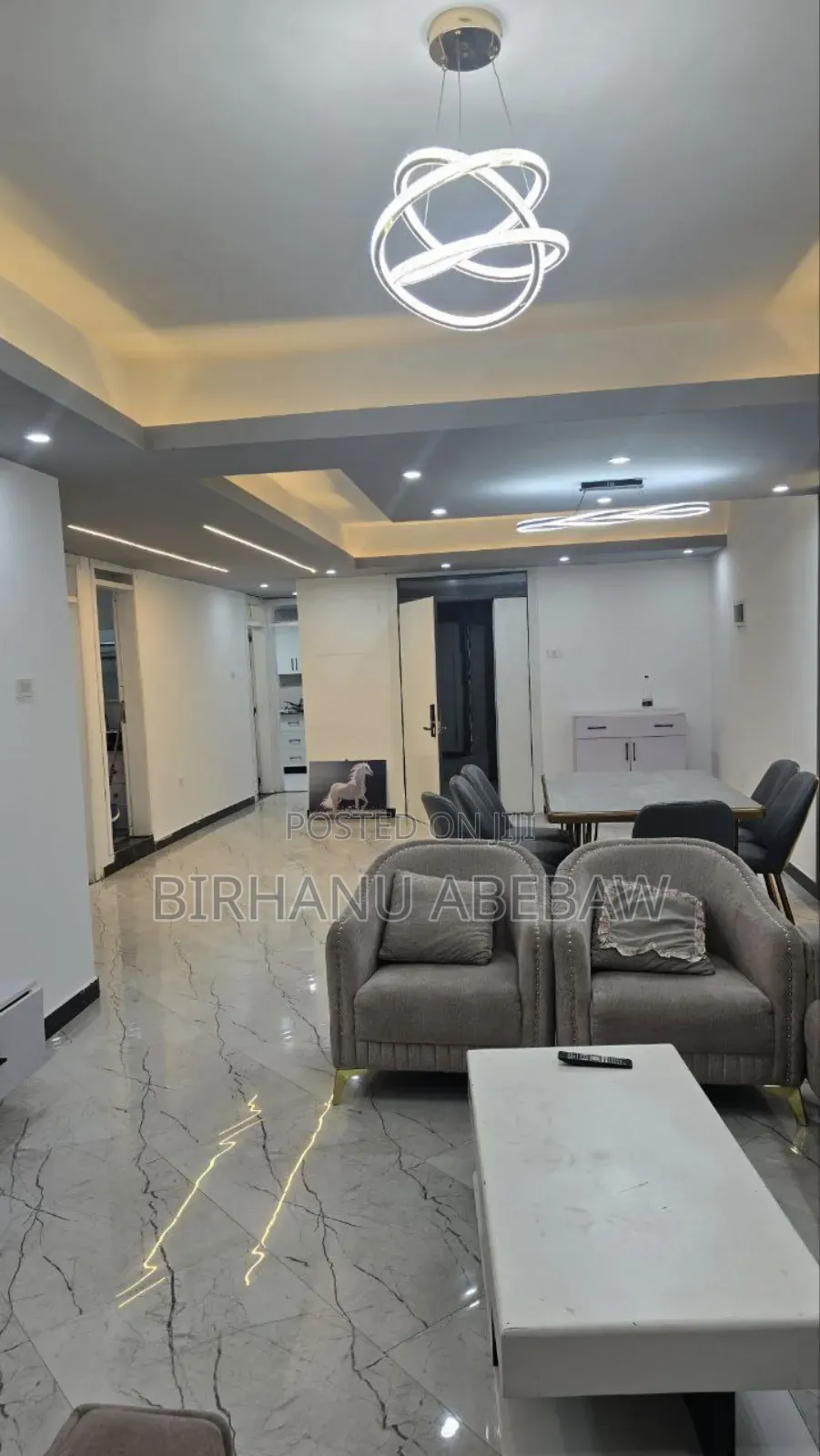 Furnished 3bdrm House in Bole for rent