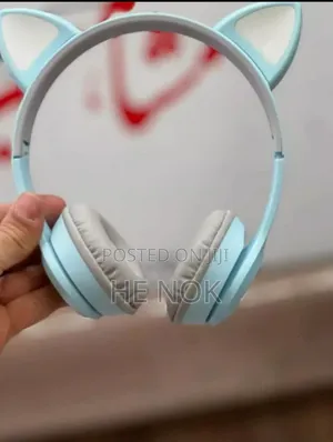 Cute Cat Headset for Kids and Girls