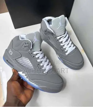 Jordan 5 23 Crown Gray High Master Quality Made in Vietnam