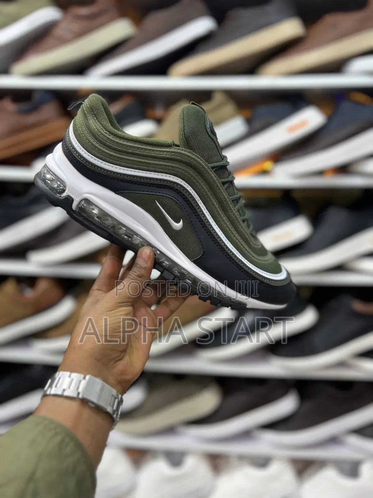 Nike Air Max 97 Green Master Quality High Master Quality
