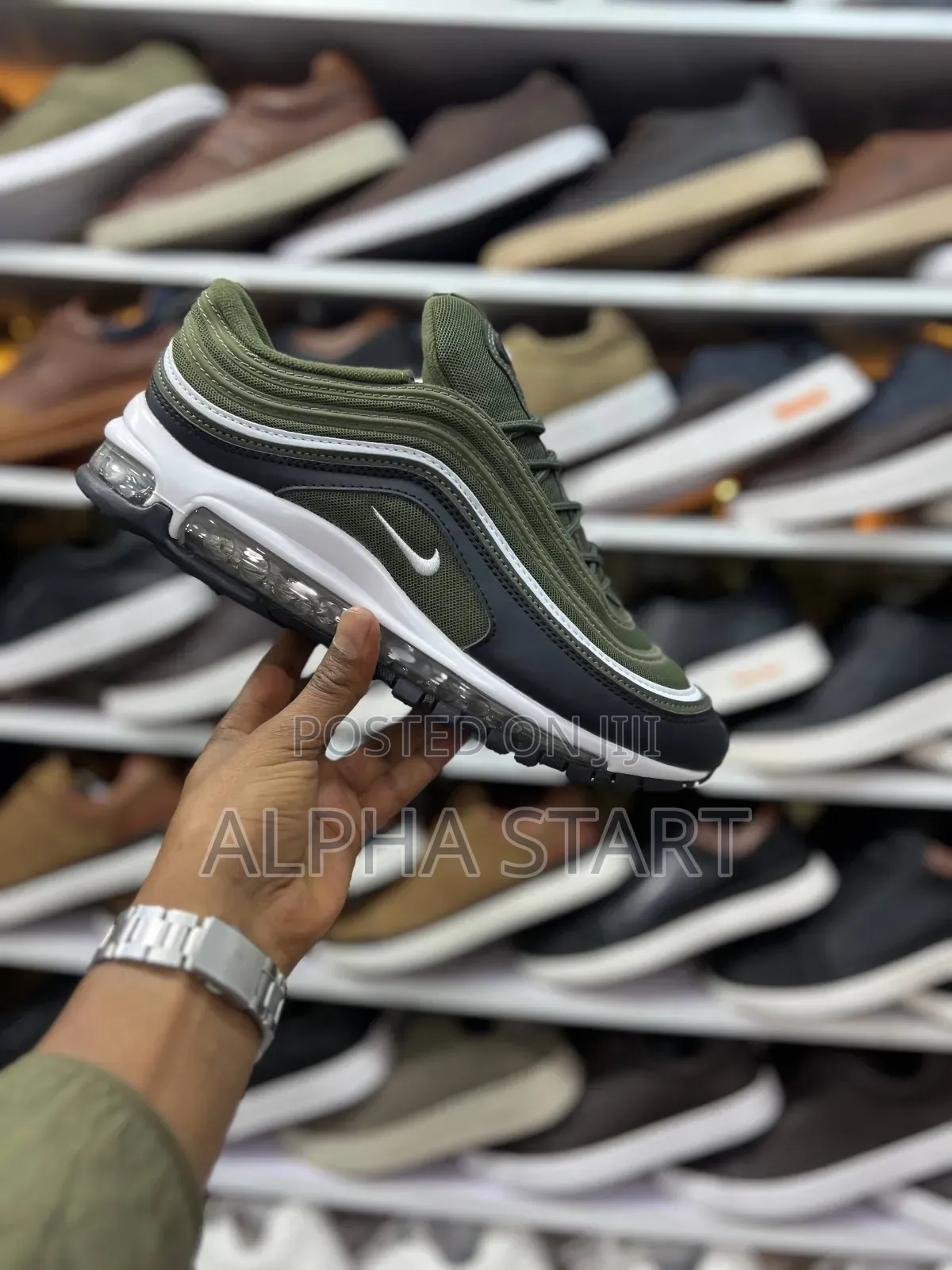 Nike Air Max 97 Green Master Quality High Master Quality