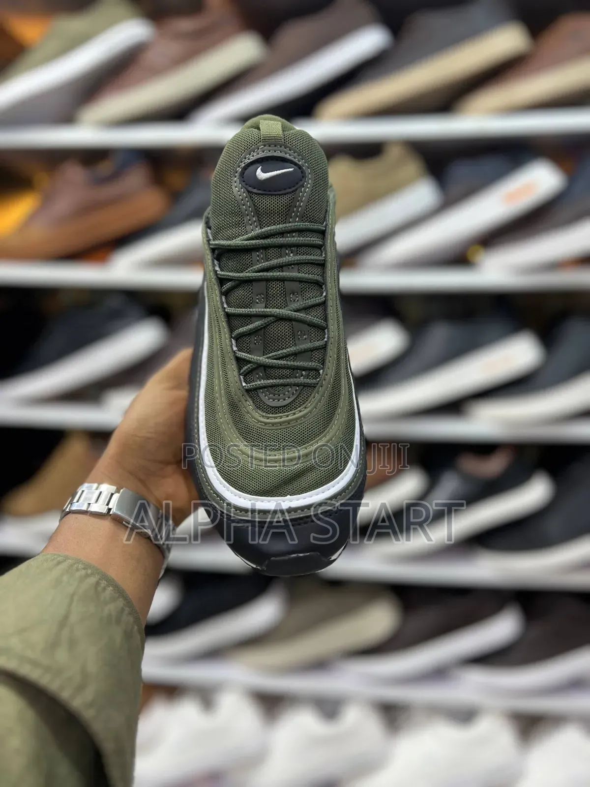 Nike Air Max 97 Green Master Quality High Master Quality