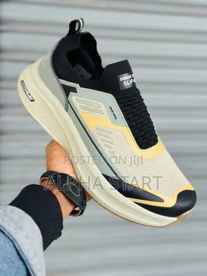 Skechers Shock Skip High Master Quality Smooth Sneakers