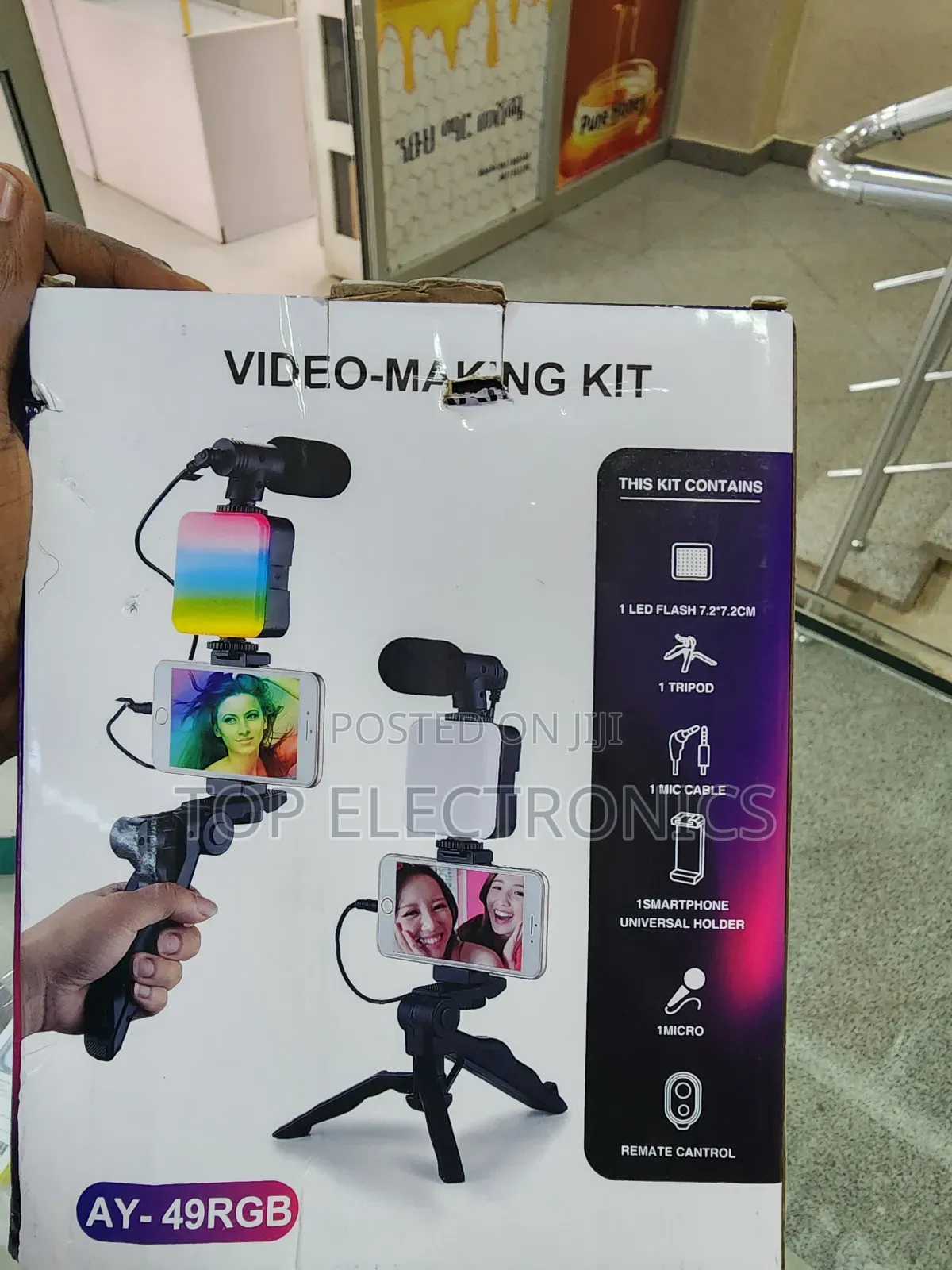Ay-49rgb Multi Function Video Making Kit