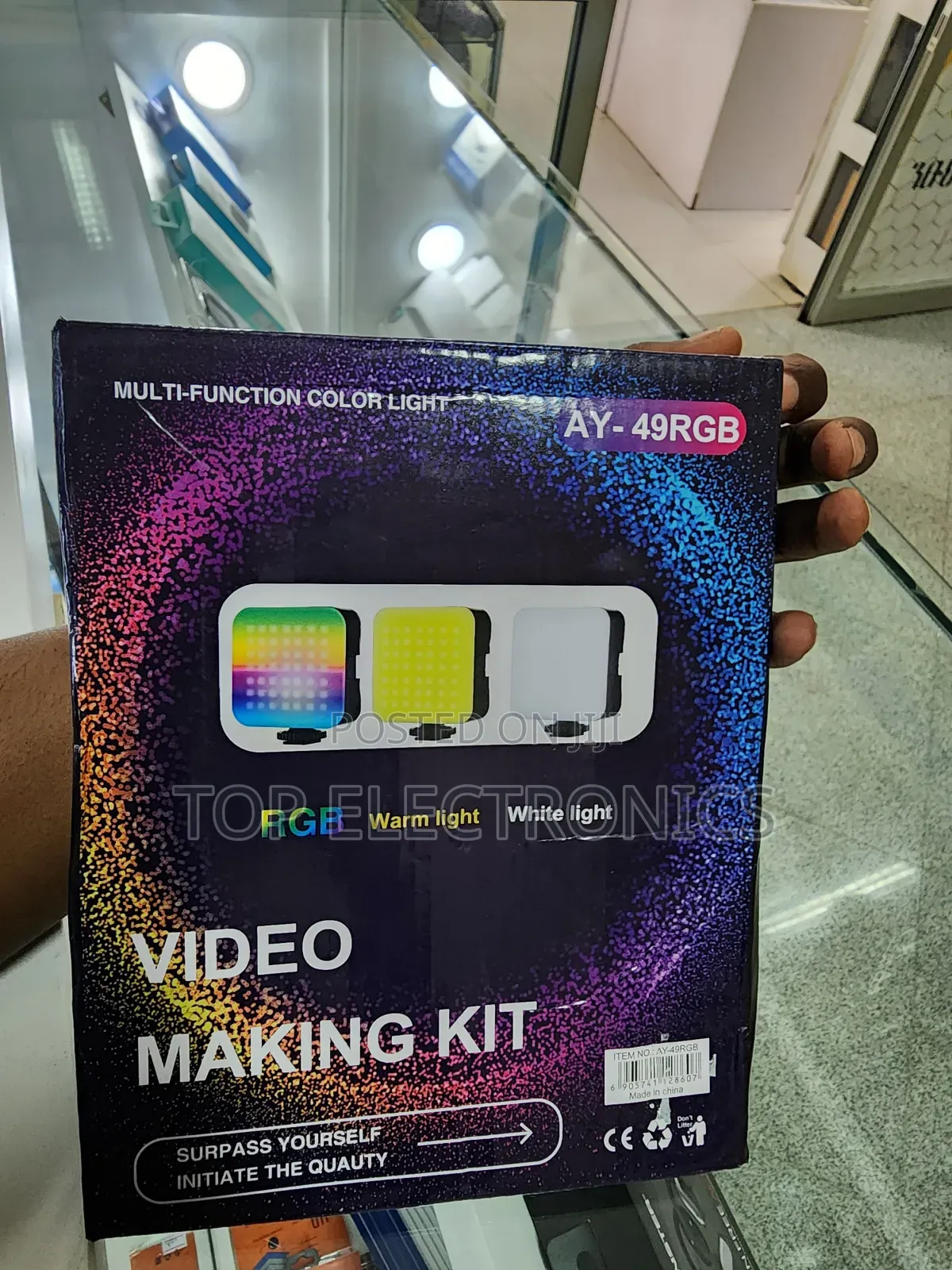 Ay-49rgb Multi Function Video Making Kit