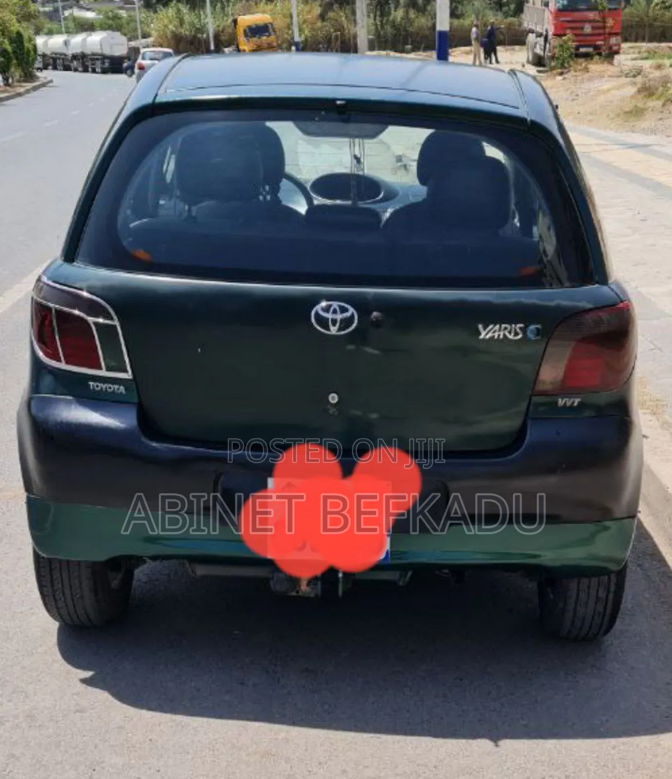 Toyota Yaris 2001 Green