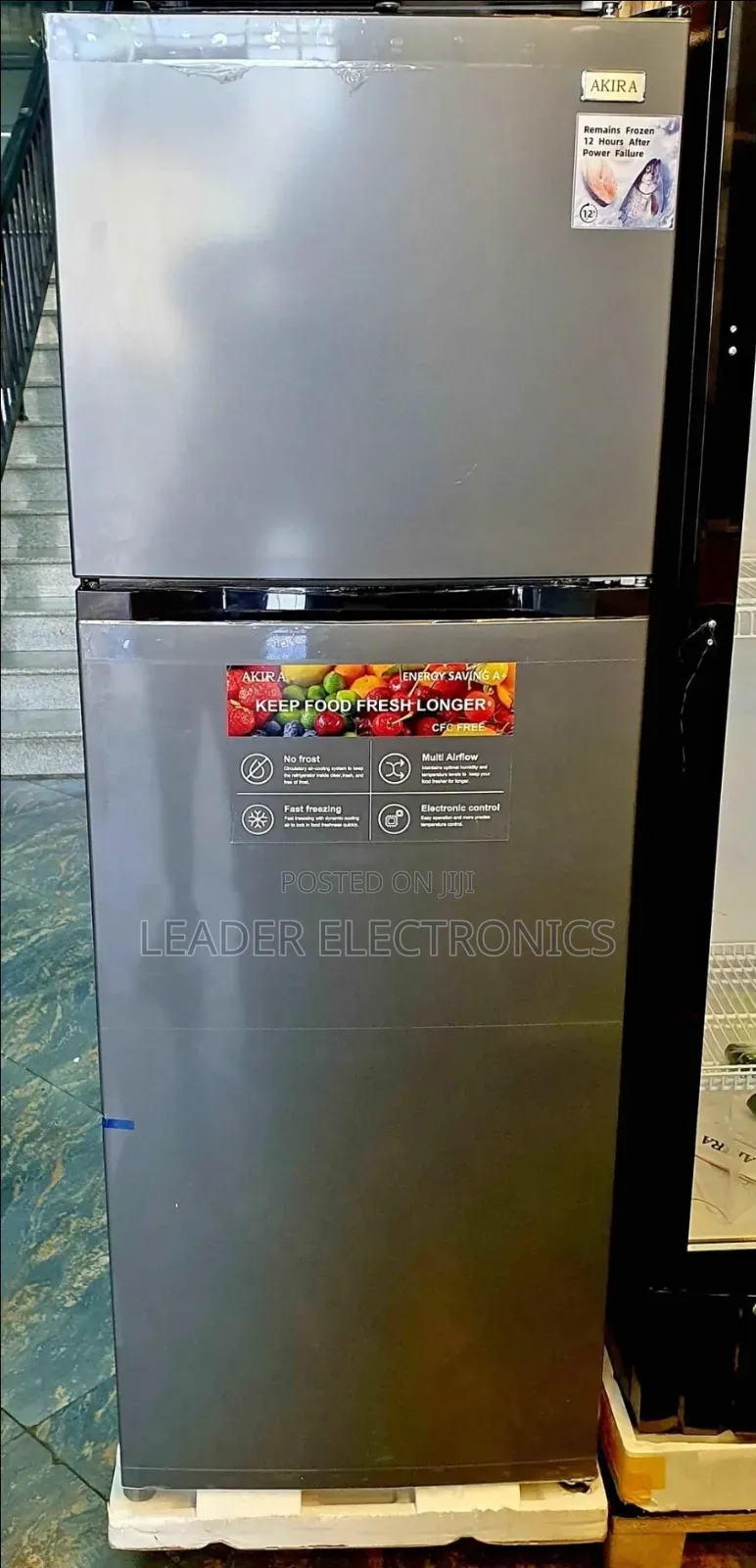 Akira Refrigerator Model 450 – Fan Cooling System | Spacious Reliabl