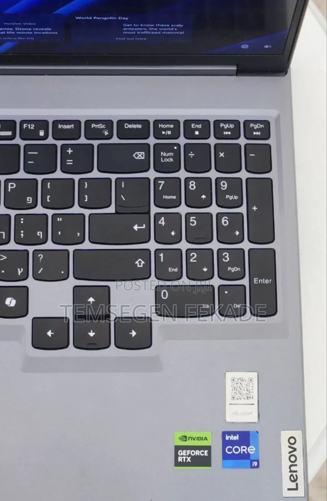 New Laptop Lenovo Legion 5 32GB Intel Core i9 SSD 1T