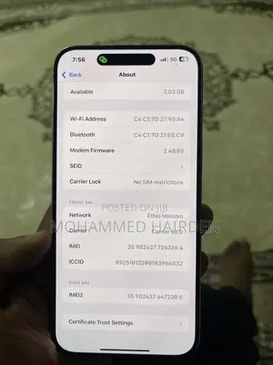 Apple iPhone 15 Pro Max 256 GB