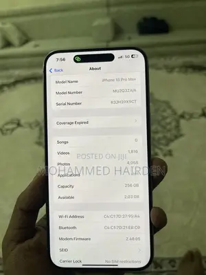 Apple iPhone 15 Pro Max 256 GB