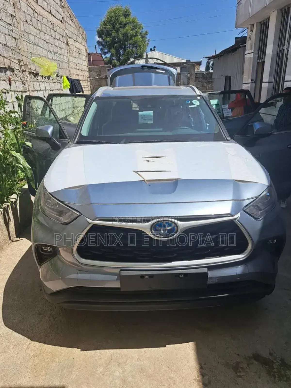 New Toyota Highlander 2023 Blue