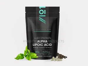 Vegan Alpha Lipoic Acid 60 Capsules / 600mg