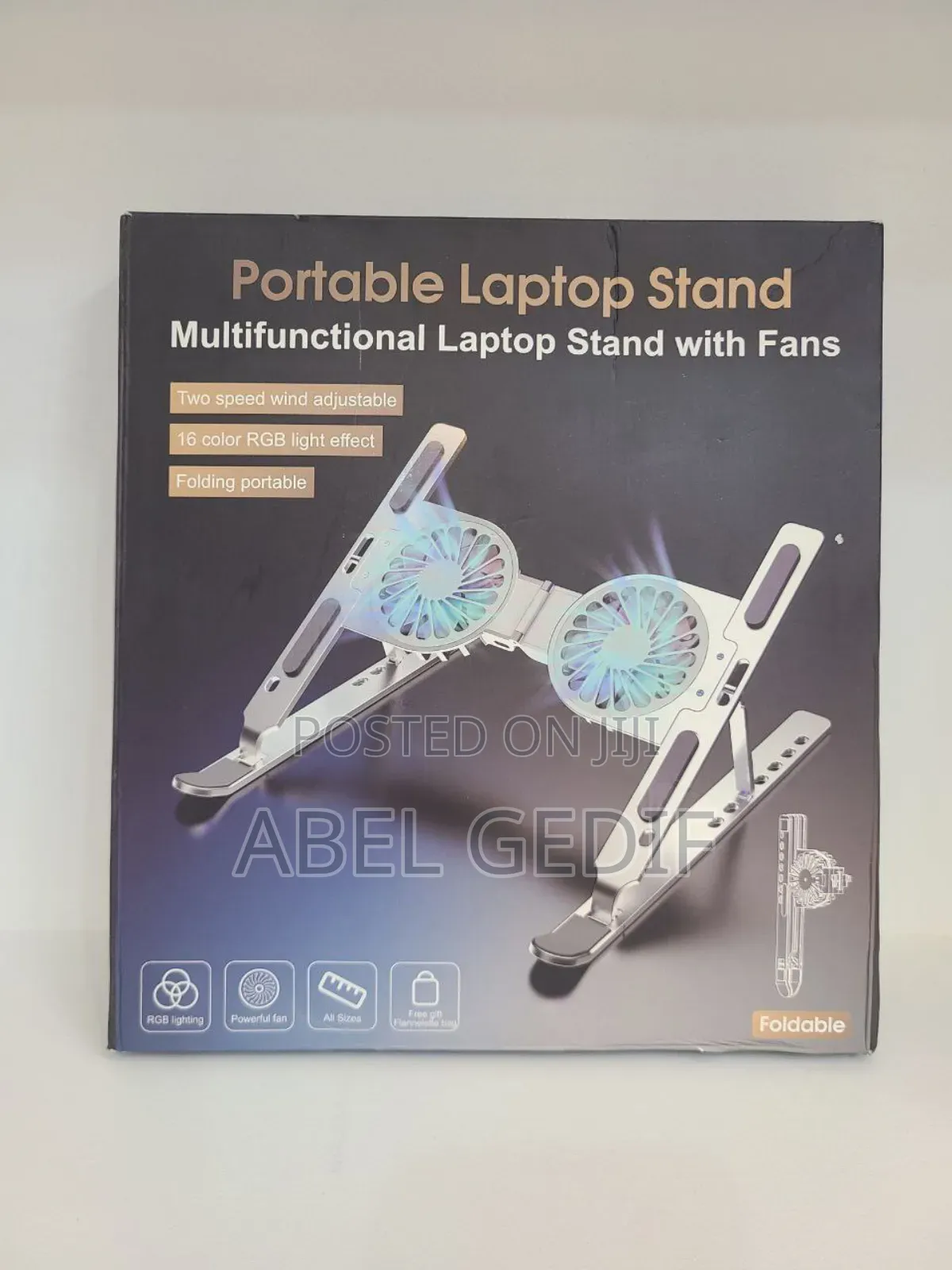 Portabl Laptop Fan and Stand