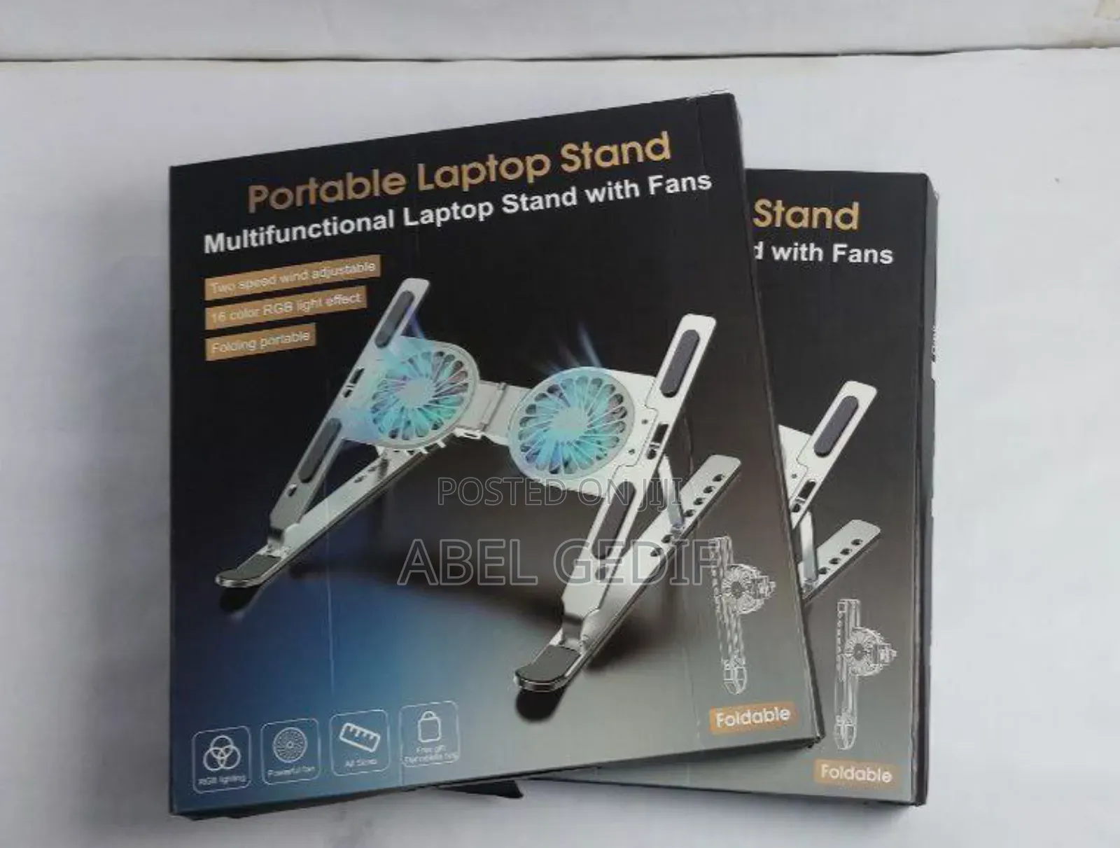 Portabl Laptop Fan and Stand