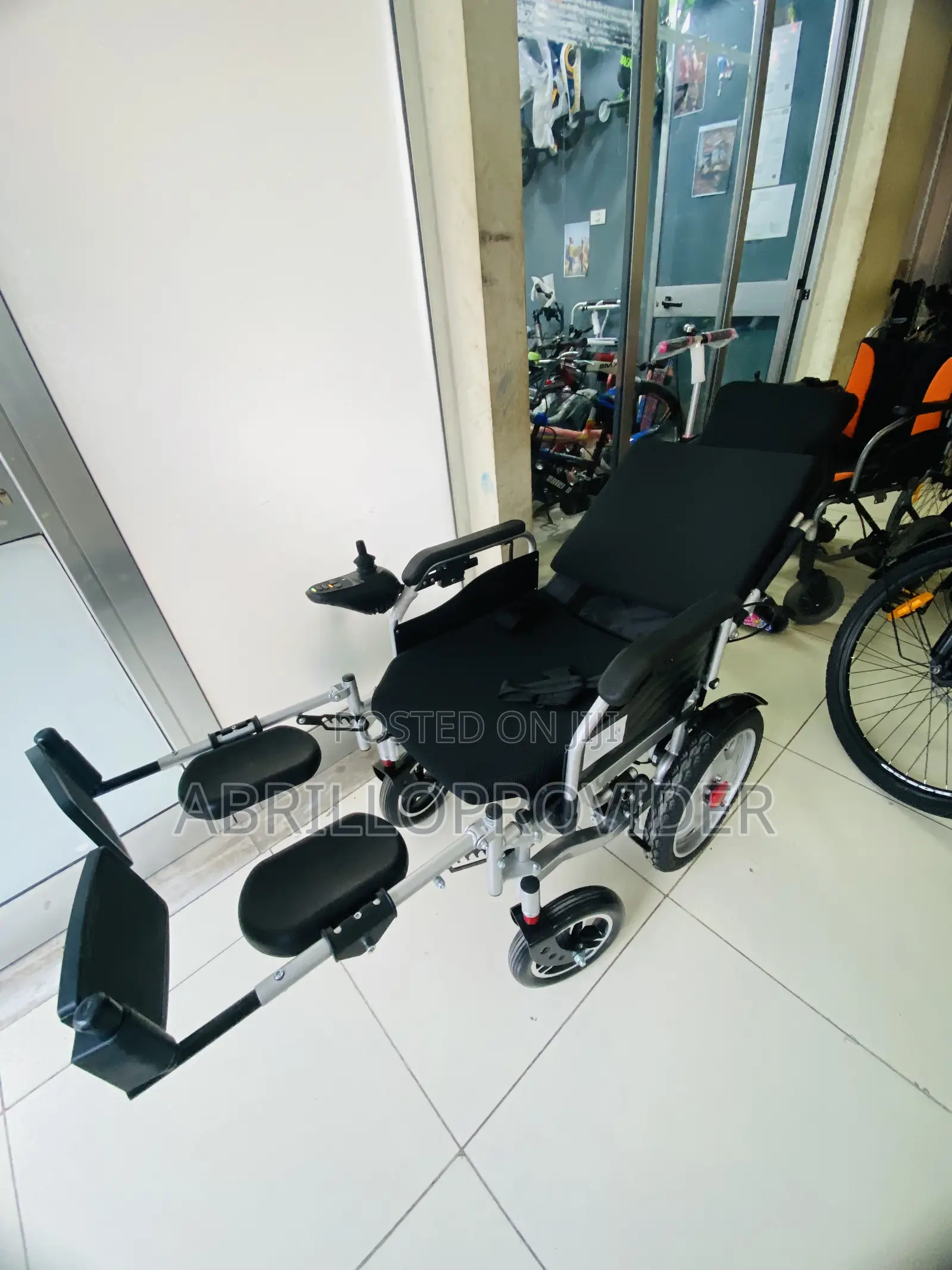 Disabled Health Care Portable Folding Power Wheelchair Lightweight