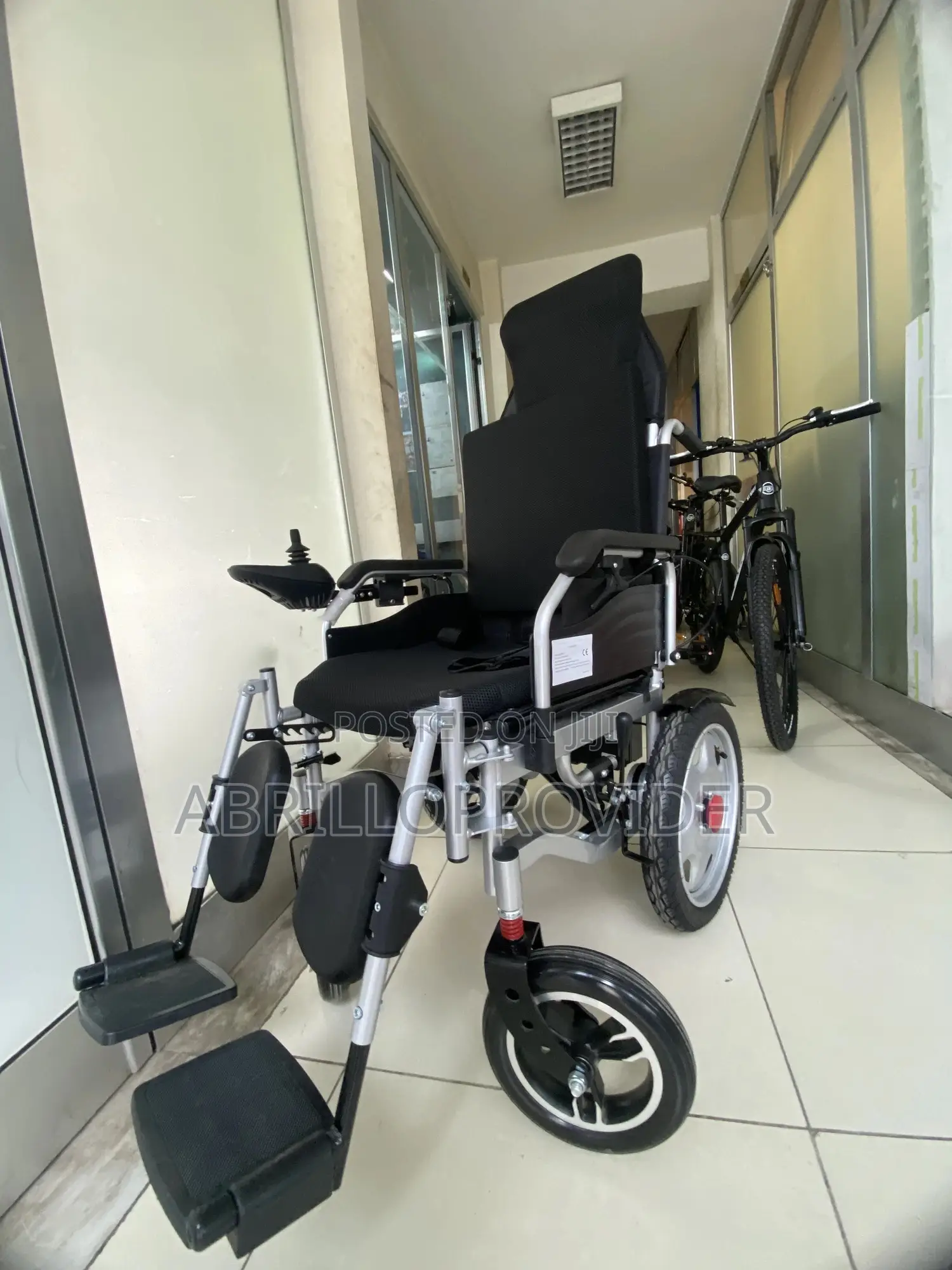 Electric Wheelchair, All Terrain Power Wheelchair Heavy