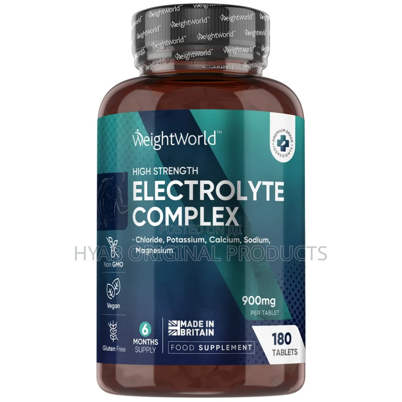 Electrolyte Complex 930mg= 180 Tablets