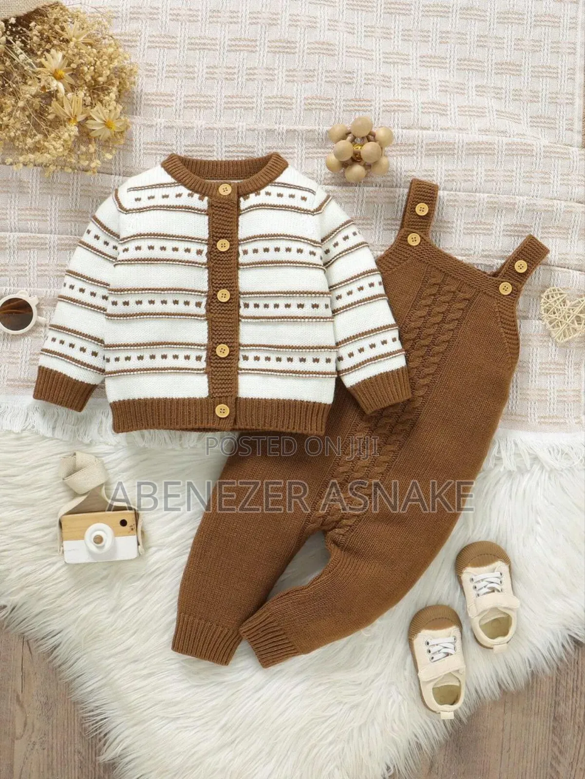 Unisex Cozy Cute Sweater Overall