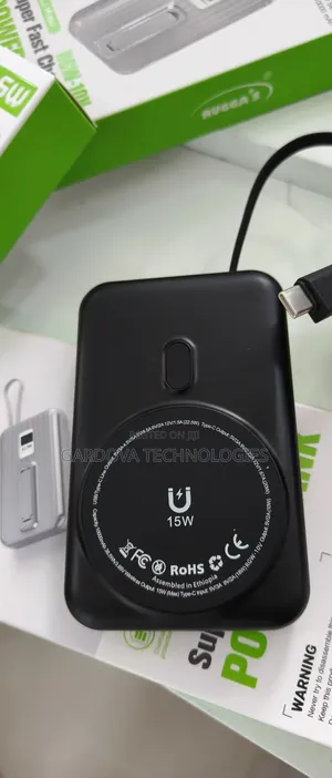 Rugga’S 10000mah 22.5w Super Fast Power Bank – Wireless Charging