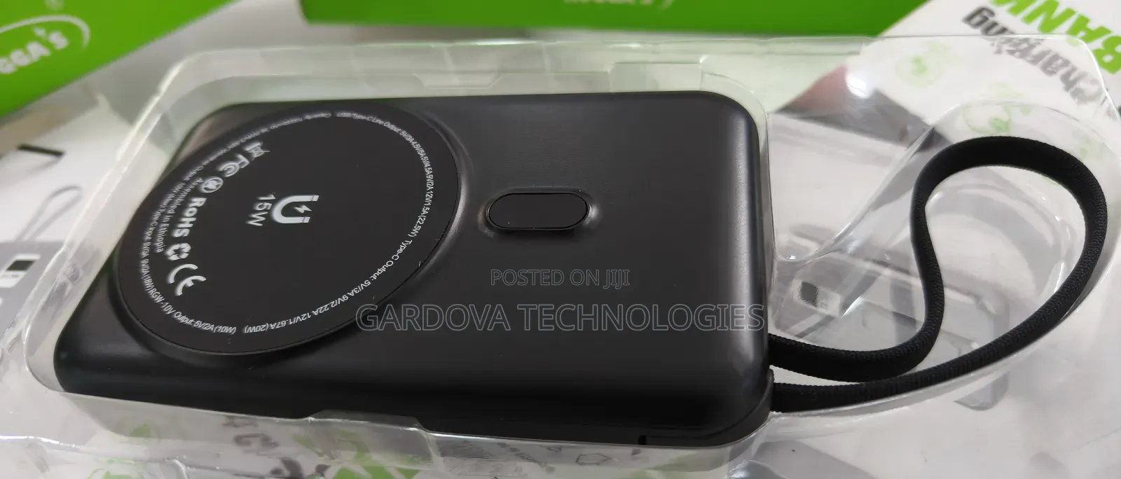 Rugga’S 10000mah 22.5w Super Fast Power Bank – Wireless Charging