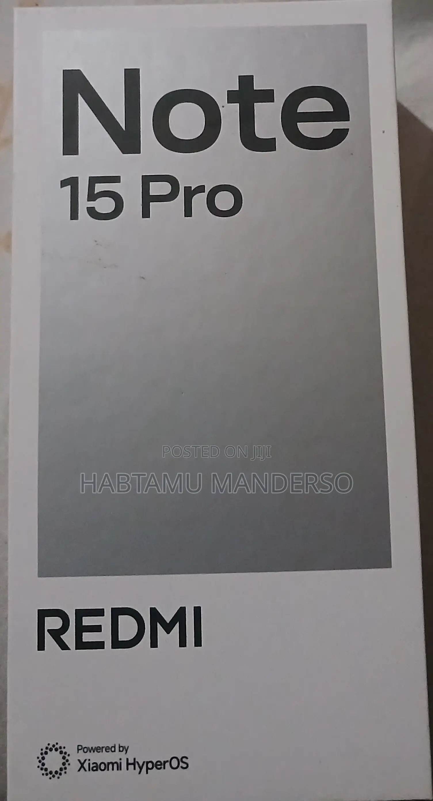 New Xiaomi Redmi Note 15 Pro 256 GB Black