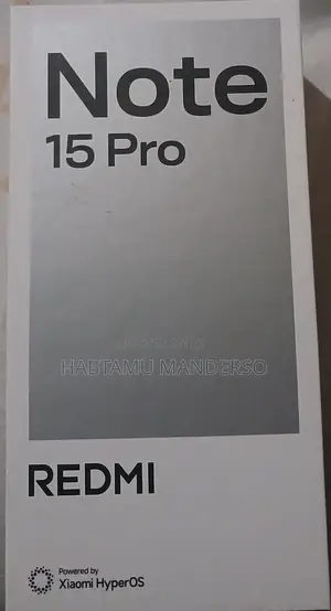 New Xiaomi Redmi Note 15 Pro 256 GB Black